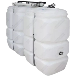 Prix citerne mazout 2000 litres : Cuves PE-HD Standard (2x1000L) avec jumelage. Solution double paroi pour un prix cuve à mazout très avantageux.