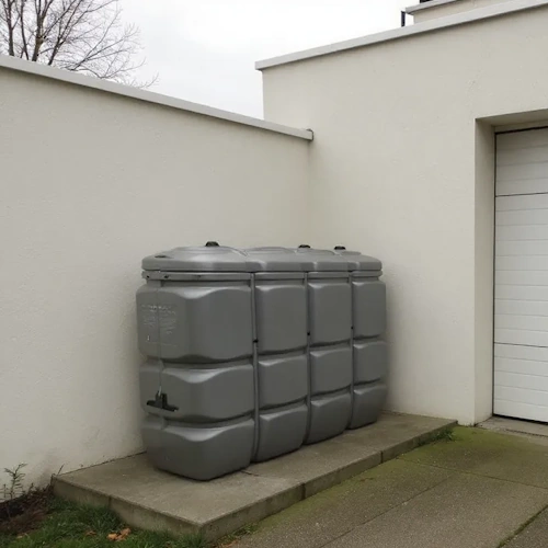 Contrôle citerne mazout Wallonie : expert agréé effectuant l'inspection périodique obligatoire d'une citerne de chauffage.