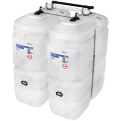 Cuve à mazout 2 × 1000 L (2000 L) en PE – système jumelé compact pour installation aérienne