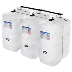 Citerne mazout 2000 litres prix : solution compacte de 66 cm de large avec jumelage de 3 x 750L pour accès difficile.